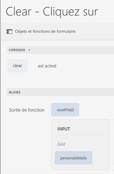 Bouton Effacer