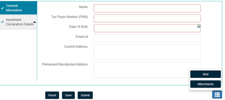 Vue de bureau de la barre d’outils avec mise en page personnalisée