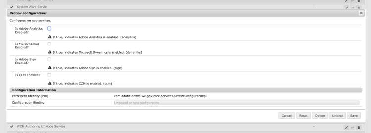 Package WeGov Forms