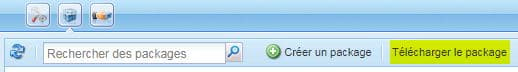 Option de chargement de package