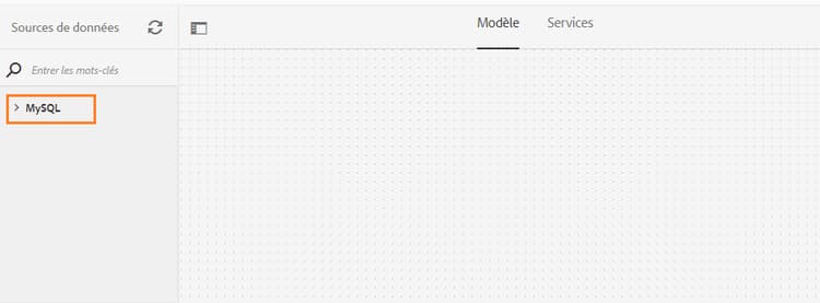 Source de données MYSQL pour FDM