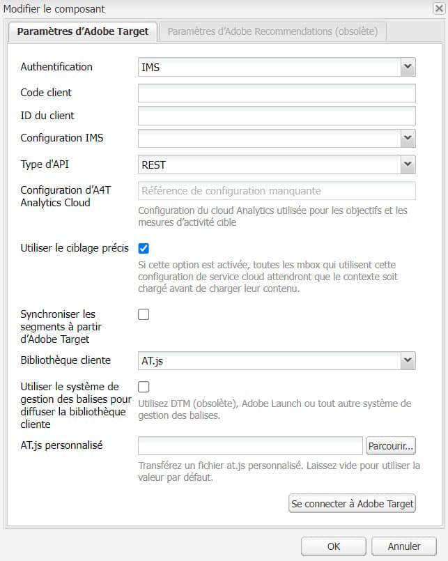 AdobeTargetSettings