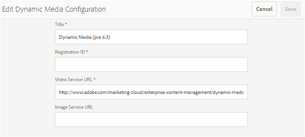 Configuration du mode hybride Dynamic Media sur Brand Portal