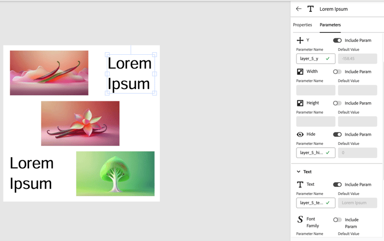 création instantanée de contenu