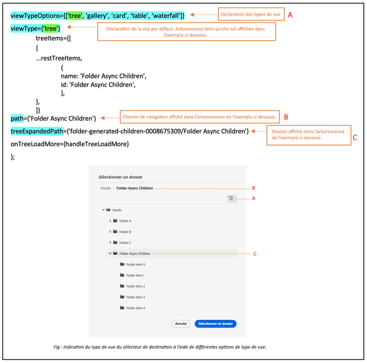 viewtype-destination-selector