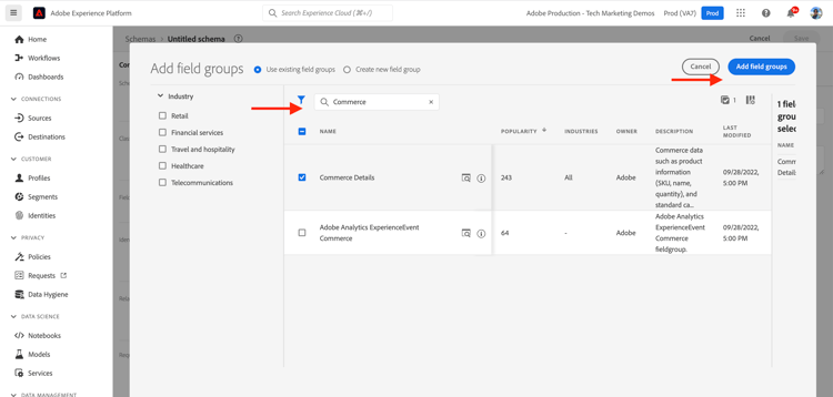 Définition d’un schéma AEP