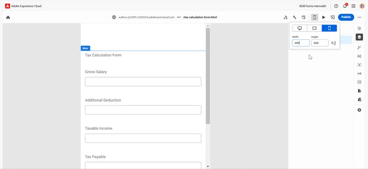 Vue d’appareil personnalisée