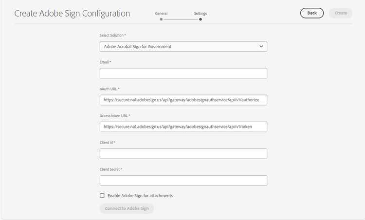 Adobe Acrobat Sign Solutions pour le gouvernement