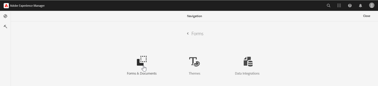 Sélectionner Forms