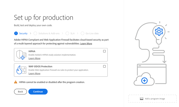 Options de sécurité