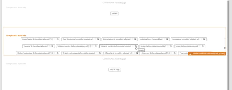 Politique des modèles de sélecteur de date