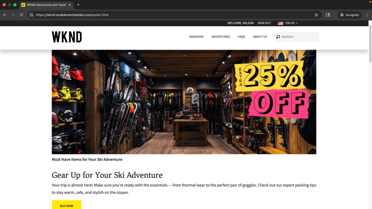 Accueil - Ventes d'équipement de ski