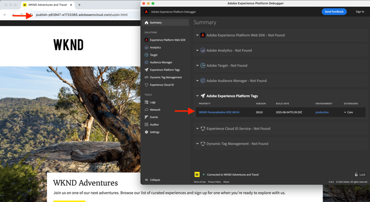 Adobe Experience Platform Debugger