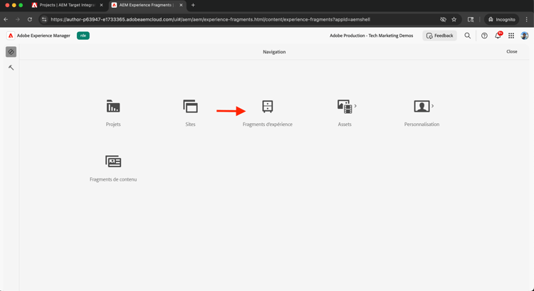 Fragments d’expérience