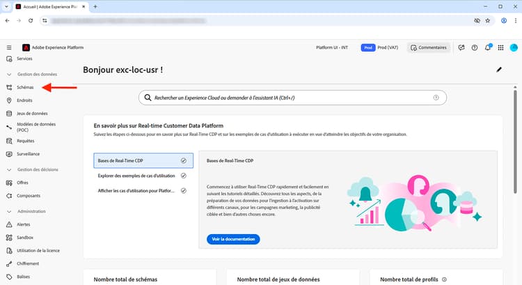 Créer un schéma