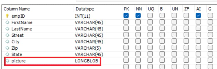 table-schema