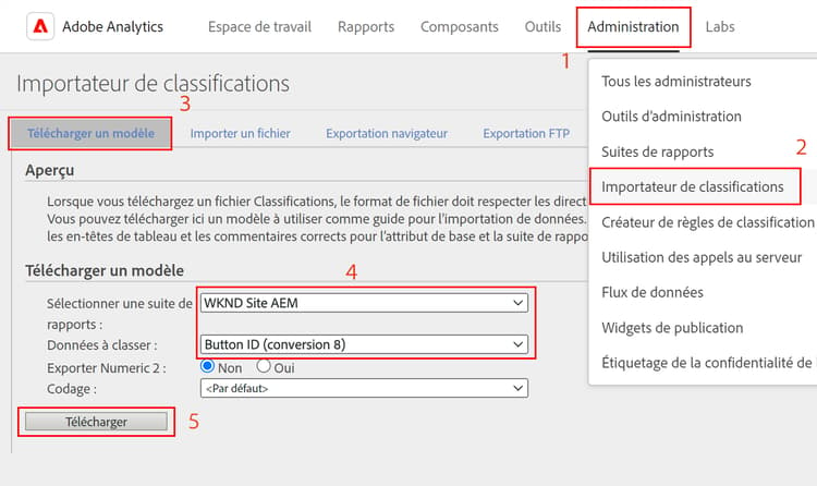 Type de classification de conversion.