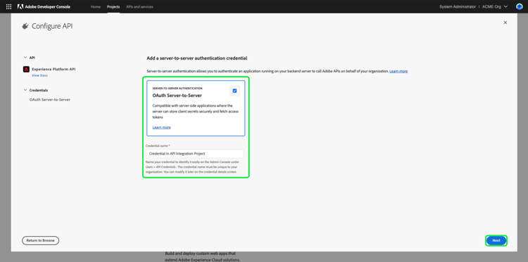 Nouvelle méthode d’authentification OAuth pour mettre les jetons d’accès en surbrillance.