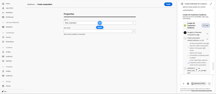 Le plan a été exécuté et l’agent l’exécute de manière autonome.