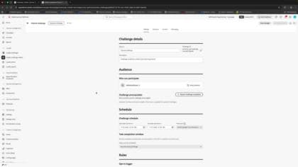 Créer une carte de contenu de défi