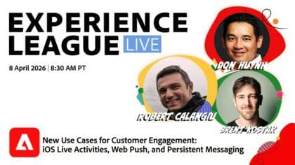 Nouveaux cas d’utilisation pour l’engagement des clients : activités iOS Live, notifications push web et messagerie persistante (8 avril 12, 2026)