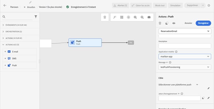 Éditeur d’expression avancé pour le mappage des paramètres Campaign Standard