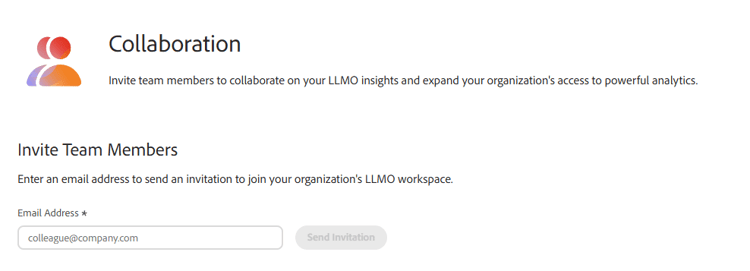Invitation Collaboration