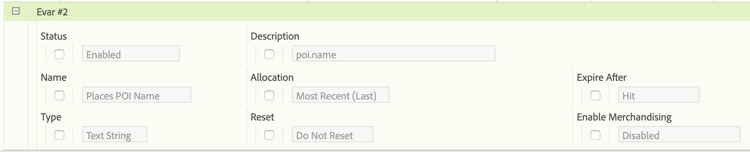 create an analytics variable