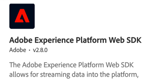 Implémenter dʼAdobe Experience Cloud avec le SDK web