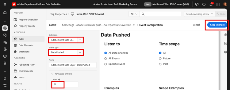 Remplacement de la suite de rapports Analytics