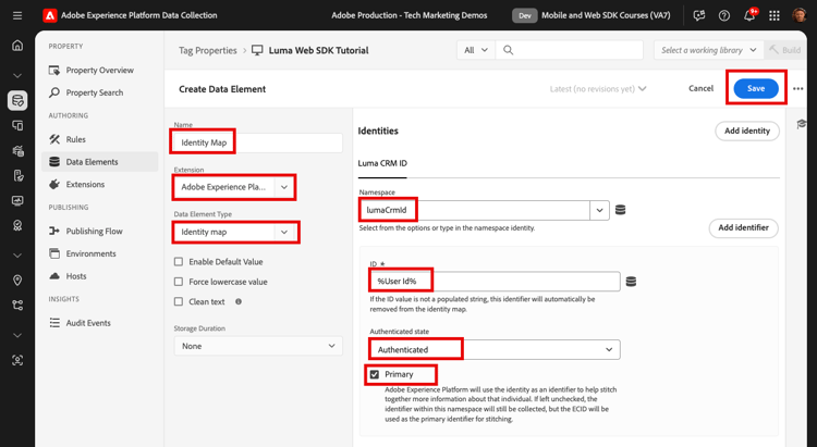 Interface de collecte de données