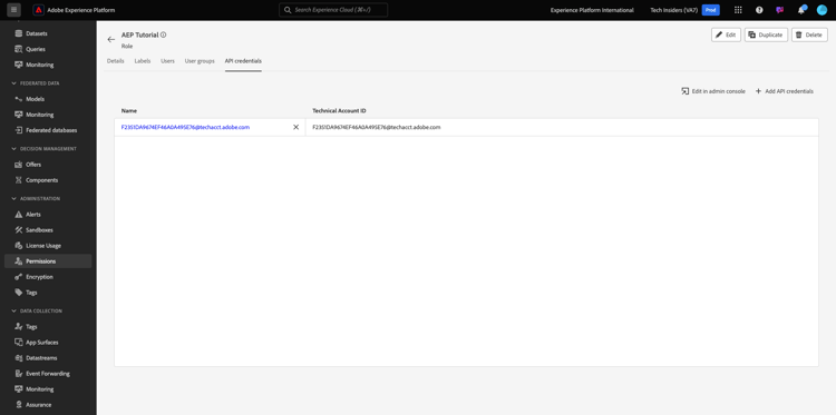 Créer un sandbox