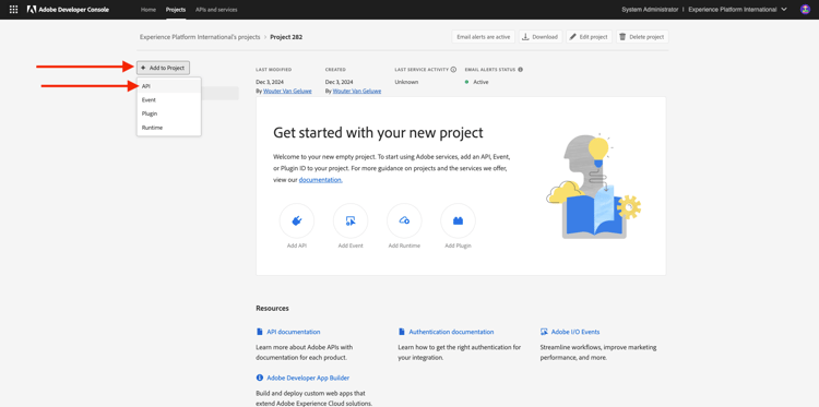 Créer un sandbox