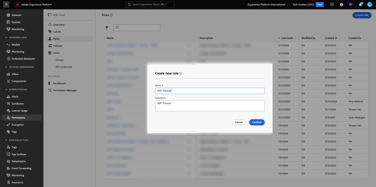 Créer un sandbox