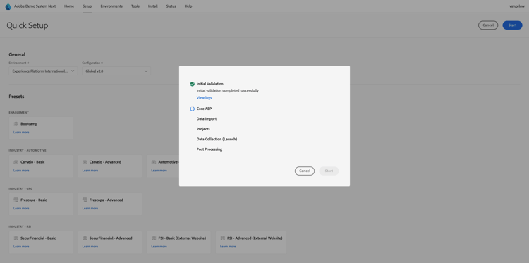 Créer un sandbox