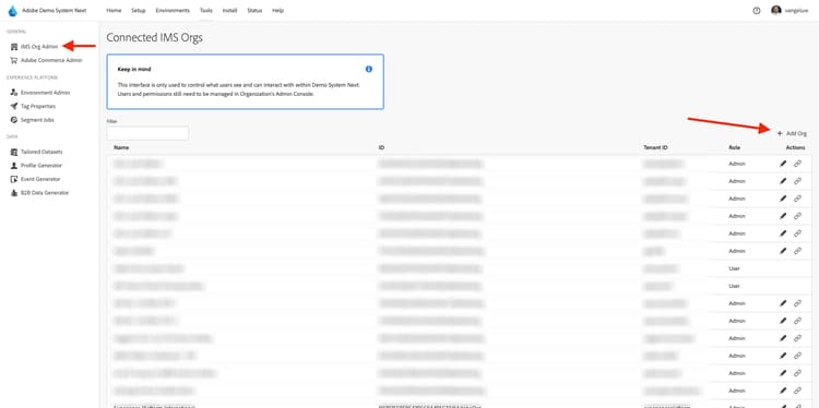 Créer un sandbox