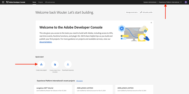 Créer un sandbox