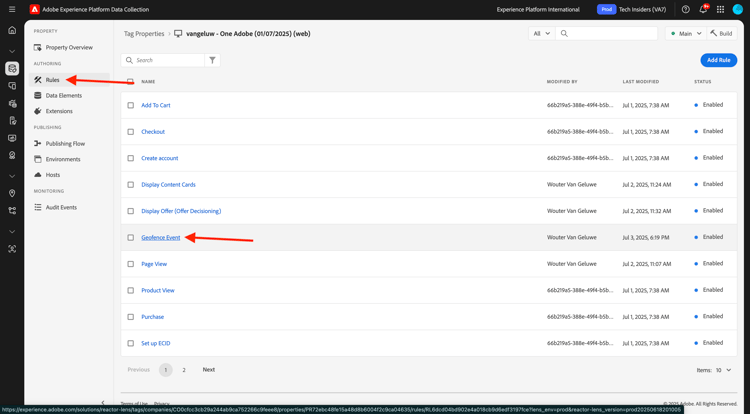 Configuration de Launch