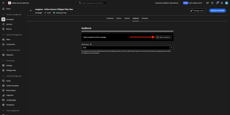 Journey Optimizer