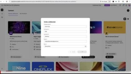 Invitations dans le produit Real-Time CDP Collaboration