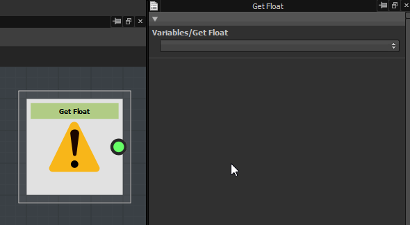 graphe de fonction de Substance - Get float