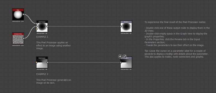 'Processeur de pixels' sample