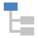 Icône pour la méthode d'héritage « Relatif au parent »