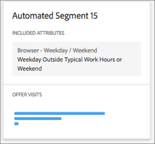 Exemple de rapport Segments automatisés 1