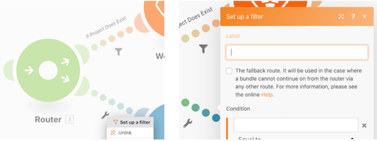 Une image d’un scénario avec gestion des erreurs