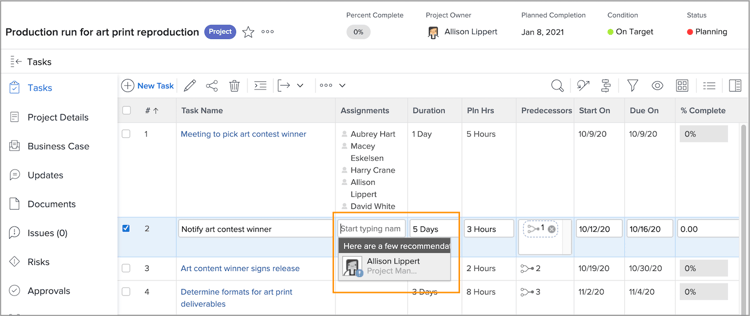 Personne grisée pour congés