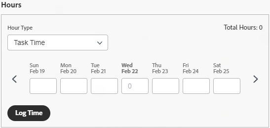 Consigner les heures sur une carte