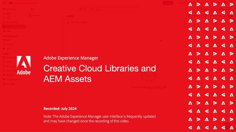 Creative Cloud et AEM Assets