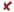X roja