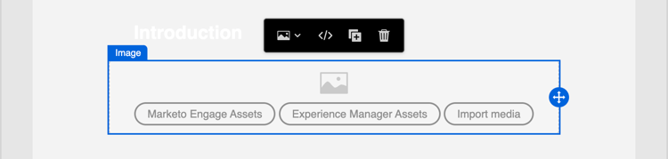 ​ component van het Beeld die met toolbar ​